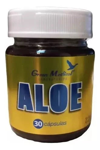 Aloe Vera x 30 cápsulas Farmex-BanMedica-Persistente